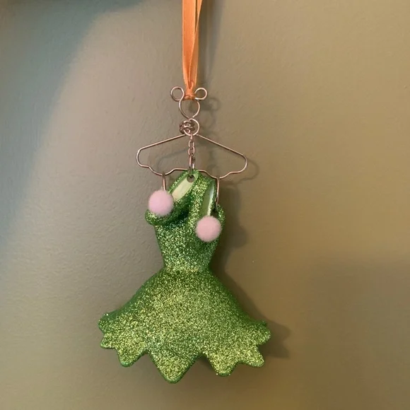 green emerald velvet dress Tinkerbell tutu set-Tinkerbell outfit-Tinkerbell dress – Pink Toes & Hair  Bows main image 1